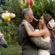 MORGAN FREEMAN stars as Harry Stevenson and ALEXA DAVALOS stars as Chloe in the romantic comedy FEAST OF LOVE, directed by Robert Benton,  distributed by Metro-Goldwyn-Mayer Distribution Co., A Division of Metro-Goldwyn-Mayer Studios Inc. Photo Credit: Pe