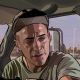 Robert Downey Jr. as Jim Barris in director Richard Linklater’s A Scanner Darkly, based on the Philip K. Dick novel. A Warner Independent Pictures release. © 2005 Warner Bros. Entertainment.