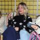 Lottie Moss at the Bluebird Cafe on the Kings Road in Chelsea