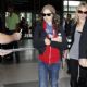 Ellen Page Catching A Flight At LAX