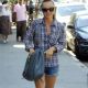 Christina Ricci In Daisy Dukes Out & About - Aug 26 2009