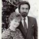 Press Photo Blair Brown and Kabir Bedi on The Days and Nights of Molly Dodd