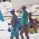Rhea Durham in Swimsuit on vacationing in Sardinia