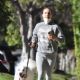 Natalie Portman – Brings her dog out for a run in Los Feliz