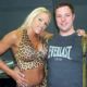 Bobbi Billard with jamie from the xxxpowerlifting