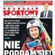 Kamil Stoch - Przegląd Sportowy Magazine Cover [Poland] (14 January 2022)