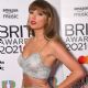 Taylor Swift at the 2021 BRIT Awards