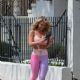 Madison LeCroy – Took a stroll to her gym in Miami