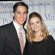 chirs wood and ex girlfriend in 2012 - Erin Burniston