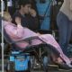 Elisabeth Moss – Pictured on set with director Max Minghella in Los Angeles