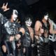 Legendary rock band Kiss at The Late Show With David Letterman in New York City, New York on October 10, 2012