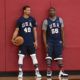 Stephen Curry #49 of the 2015 USA Basketball Men's National Team attends a practice session at the Mendenhall Center on August 11, 2015 in Las Vegas, Nevada