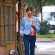 Helena Christensen – Spotted walking her dog in the West Village
