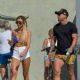 Ellie O’Donnell in Bikini Top and Shorts on holiday in Marbella