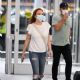 Lindsay Lohan – With husband Bader Shammas seen at JFK Airport in New York