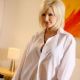 Michelle Marsh - Onlytease White Shirt Set