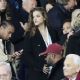 Model Barbara Palvin is joined by Kylie Jenner's ex Tyga as she watches rumoured footballer beau Neymar at PSG game in Paris