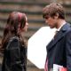 Penn Badgley, Leighton Meester and Chace Crawford on Location for 