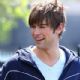 Chase Crawford and Ed Westwick On Location for Gossip Girl