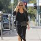 Fergie is spotted heading to a studio in West Los Angeles, California on September 8, 2015