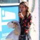 Renee Bargh in Floral Mini Dress – Out in Bondi
