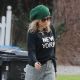 Kate Hudson - Looked Totally Chic as she Rushed Toward her Friend’s House