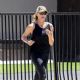 Robin Wright – Out for a jog in Santa Monica