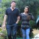 Cory Monteith and Lea Michele: out for lunch at the Pace Restaurant in Hollywood