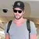 Liam Hemsworth leaving on a flight at LAX Airport in Los Angeles (September 18)