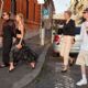 Kate Moss – Spotted with her daughter Lila Grace out in Rome