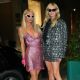 Paris Hilton and Nicky Hilton Arrives at Versace Fashion Show Afterparty in Milan