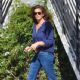 Cindy Crawford – In a blue jeans and Gucci out in Malibu