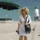Rachel Hunter - Miami Beach Bikini Candids