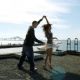 Channing Tatum and Jenna Dewan in a scene of Step Up - 2006