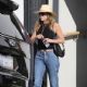 Jennifer Aniston – Exits a hair salon in Beverly Hills