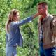 Hank Baileygates (Jim Carrey) is muzzled by Irene (Renee Zellweger) in 20th Century Fox's Me, Myself & Irene - 2000