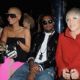 Amber Rose and Kayne West attend the Stella McCartney Ready-to-Wear A/W 2009 fashion show during Paris Fashion Week at Carreau du Temple in Paris, France -  March 9, 2009