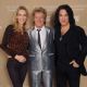 Paul Stanley and Erin Sutton w/ Rod Stewart