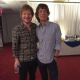 Ed Sheeran and Mick Jagger backstage at Arrowhead Stadium, Kansas City, MO, USA - 27 June 2015