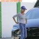 Mila Kunis – Showing her new blonde hair color in Los Angeles