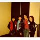 Joe Satriani and Rubina Satriani with Steve Vai and his wife Pia
