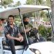 Katy Perry – In a white skirt and crop top filming ‘American Idol’ in Maui