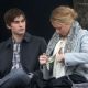 Chace Crawford and Blake Lively on Set