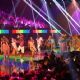 Becky G and Akon performs at MTV European Music Awards 2019 in Seville