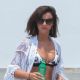 Lucy Mecklenburgh in Bikini Top with Brooke Vincent in Mykonos