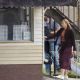 Toni Collette – With Anna Faris on the set of ‘The Estate’ in New Orleans