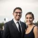 Sam Esmail and Emmy Rossum At The 21st Annual Critics' Choice Awards (2016)
