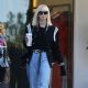 Kimberly Stewart  Out for Coffee at Starbucks in Beverly Hills
