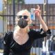 Anne Heche – In all black as she is seen at the Dancing with the Stars studio