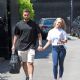 Jorgie Porter – Leave a photo shoot for his new clothing brand Transpire in Manchester